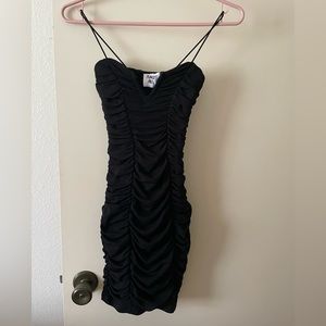 Princess Polly bodycon black dress